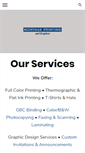 Mobile Screenshot of montaukprinting.com